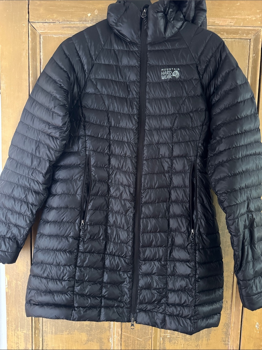 Mountain Hardwear Women’s Black Quilted Hooded Packable Puffer Jacket